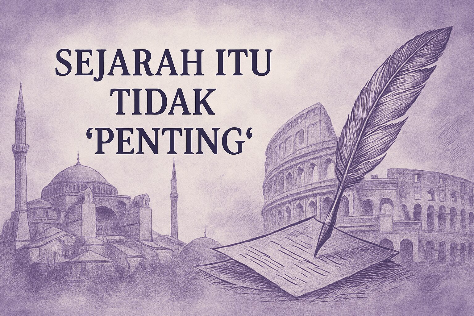Sejarah Itu "Tidak" Penting